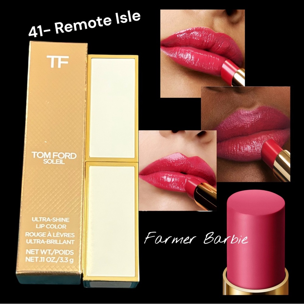 Tom Ford Ultra Shine Lip Color, 41 Remote Isle~New In Box